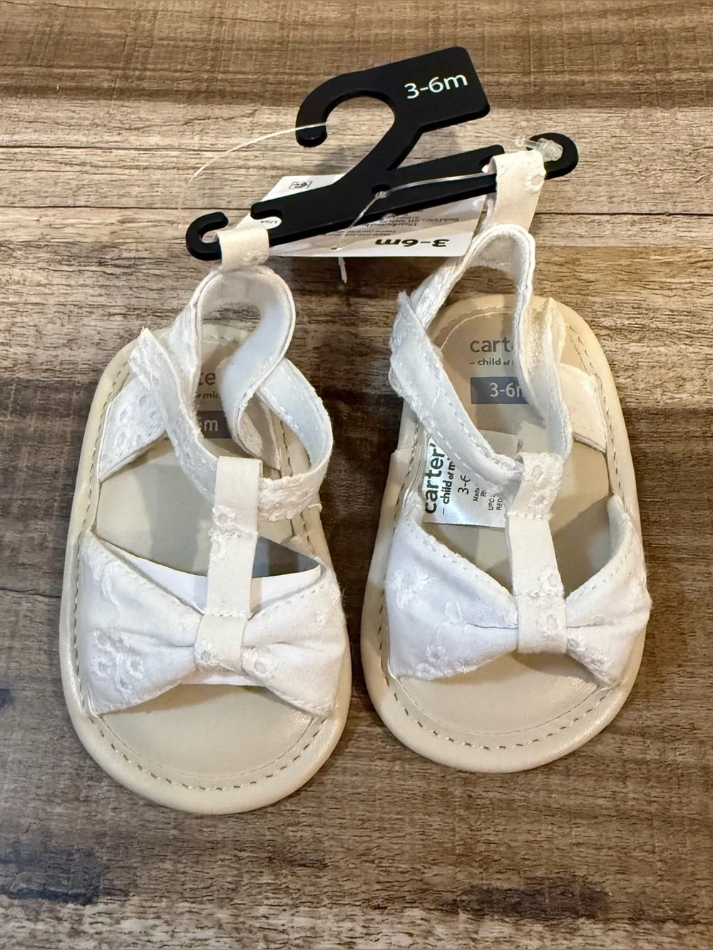 Carter’s eyelet sandals